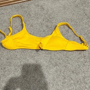 yellow bikini top